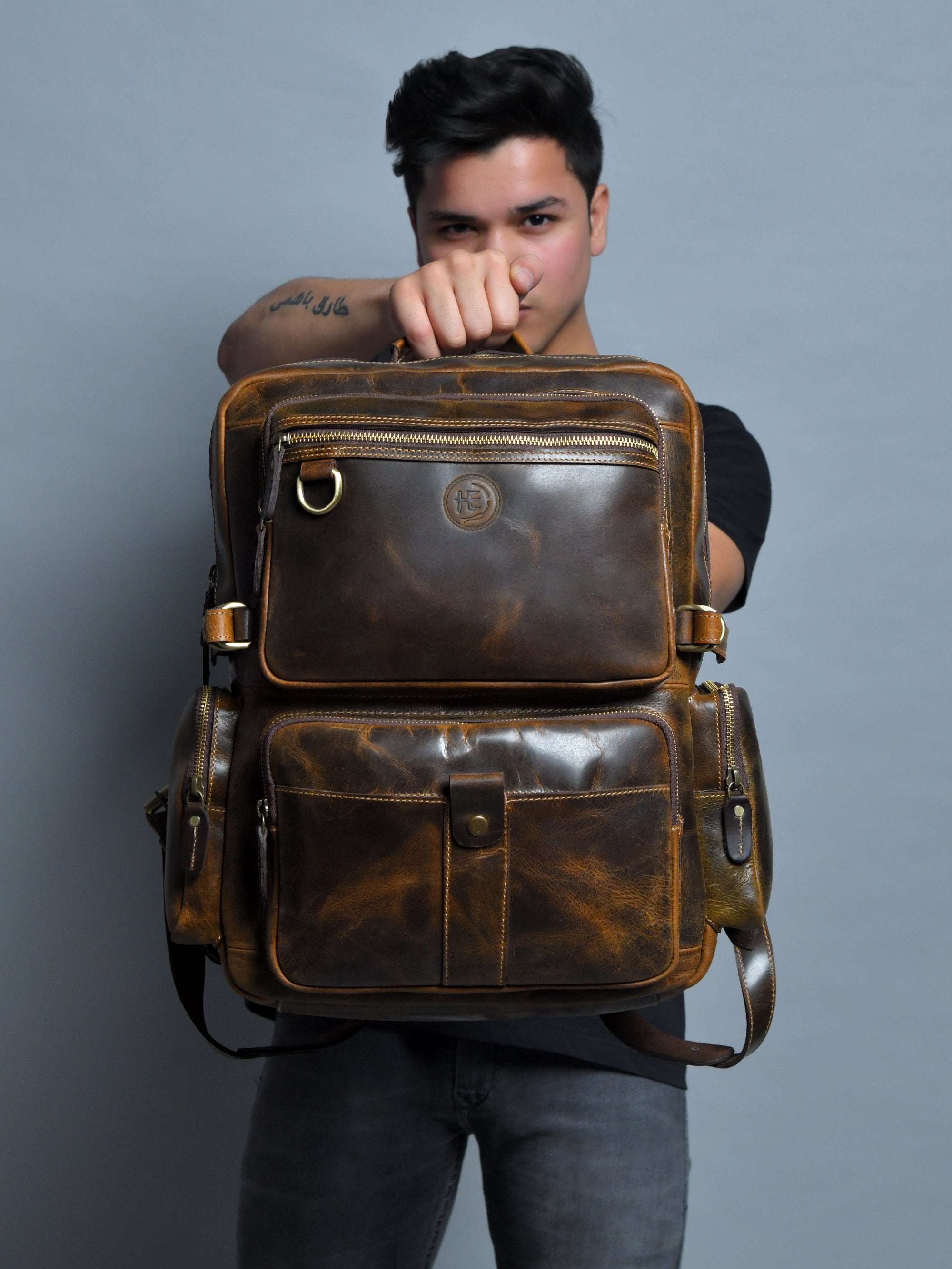 Ranger Vintage Leather Backpack
